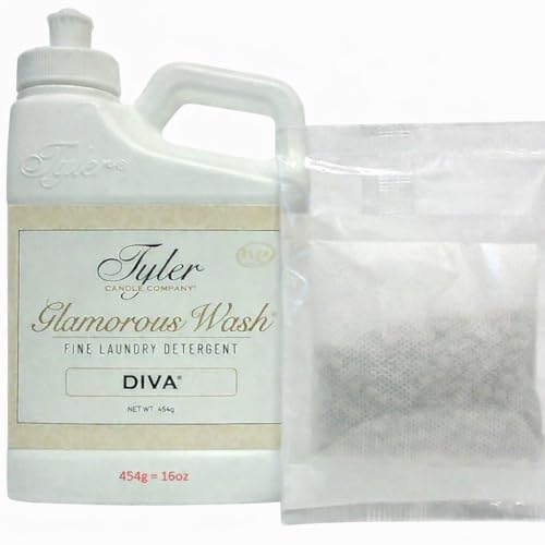 Tyler Gallon Glam Wash Laundry Detergent, Diva 128 Fl Oz (Pack of 1)