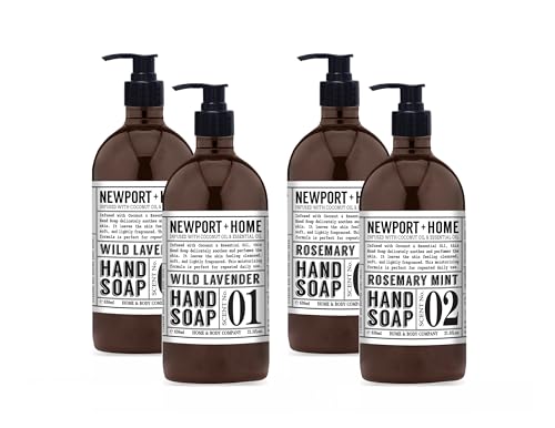 Lavender & Rosemary Mint Hand Soap Set