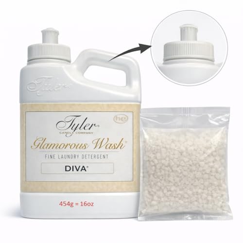 Tyler Gallon Glam Wash Laundry Detergent, Diva 128 Fl Oz (Pack of 1)