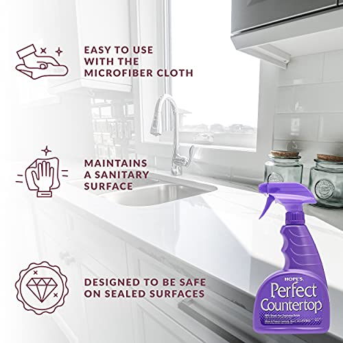 HOPE'S Perfect Countertop Cleaner and Polish 22-Ounce