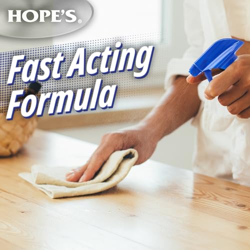 HOPE'S Perfect Kitchen Cleaner Spray - 32 Oz No-Residue All Purpose Cleaning Spray - Multisurface Degreaser for Counters, Stoves, Microwaves, and More - Pet and Home Safe