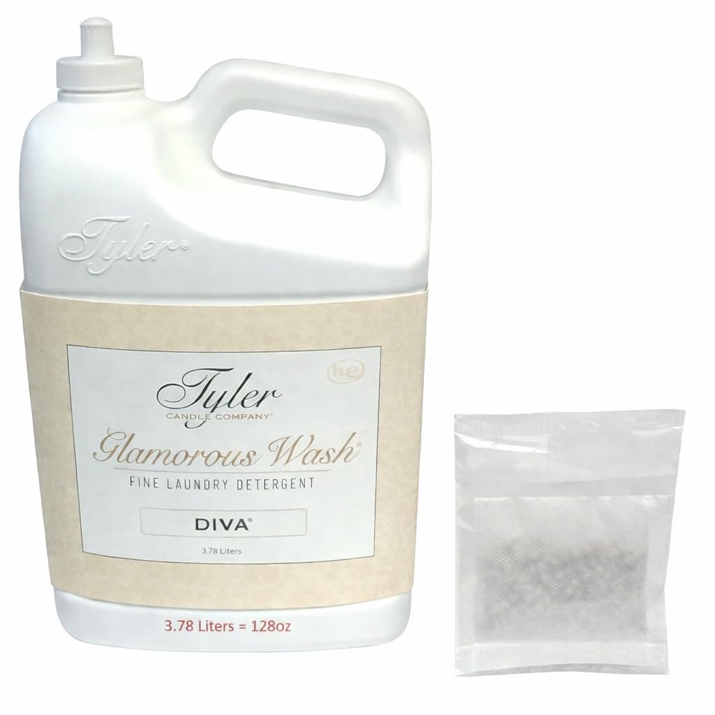 Tyler Gallon Glam Wash Laundry Detergent, Diva 128 Fl Oz (Pack of 1)