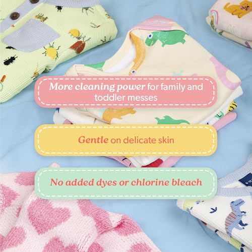 Dreft Newborn Baby Liquid Laundry Detergent, Gentle on Sensitive Skin, HE Compatible, 2 pack, 32 loads each