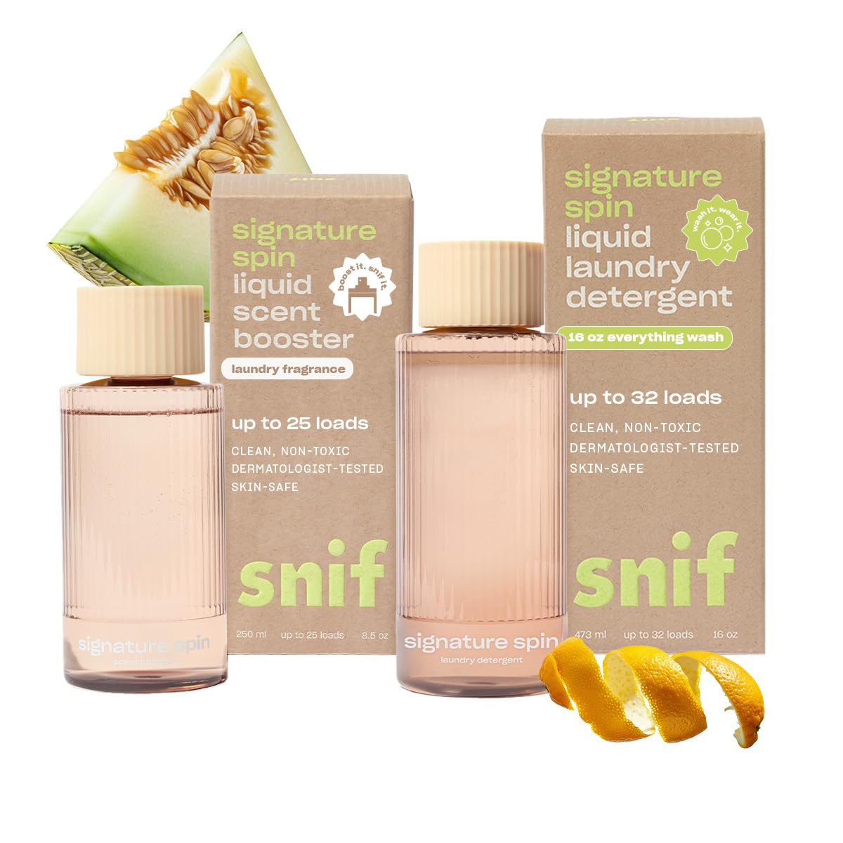 Snif Laundry Detergent, Clean and Crisp Scents, Non-Irritating to Skin, Clean, Non-Toxic, Vegan, Cruelty Free
