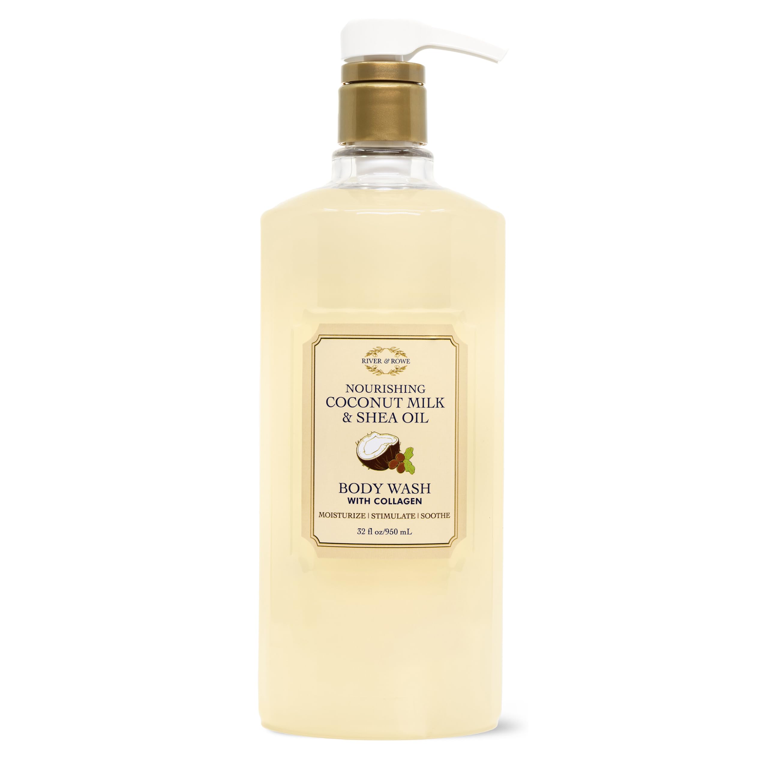 RIVER & ROWE Body Wash Range – Nourishing & Refreshing – pH Balanced, Natural Exfoliants, for All Skin Types