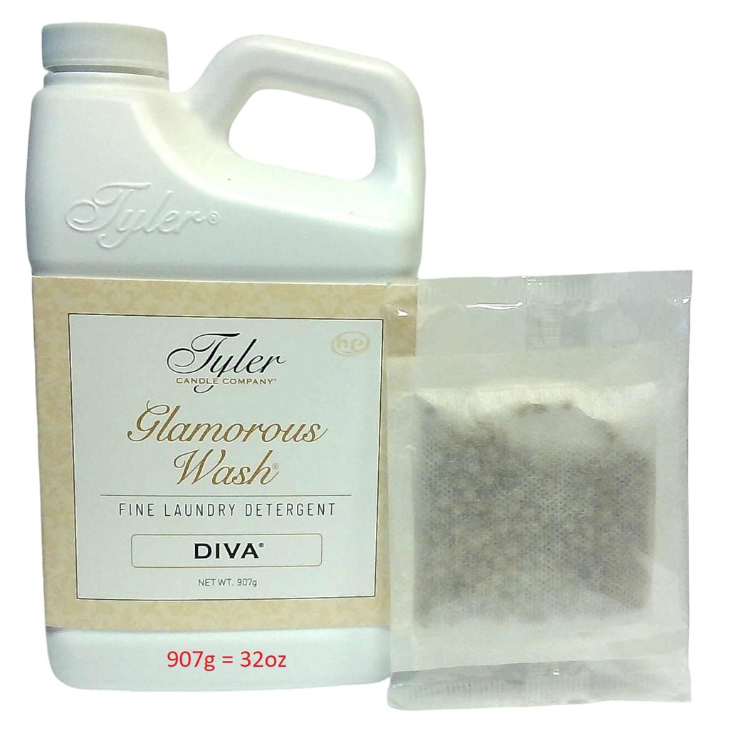 Tyler Gallon Glam Wash Laundry Detergent, Diva 128 Fl Oz (Pack of 1)