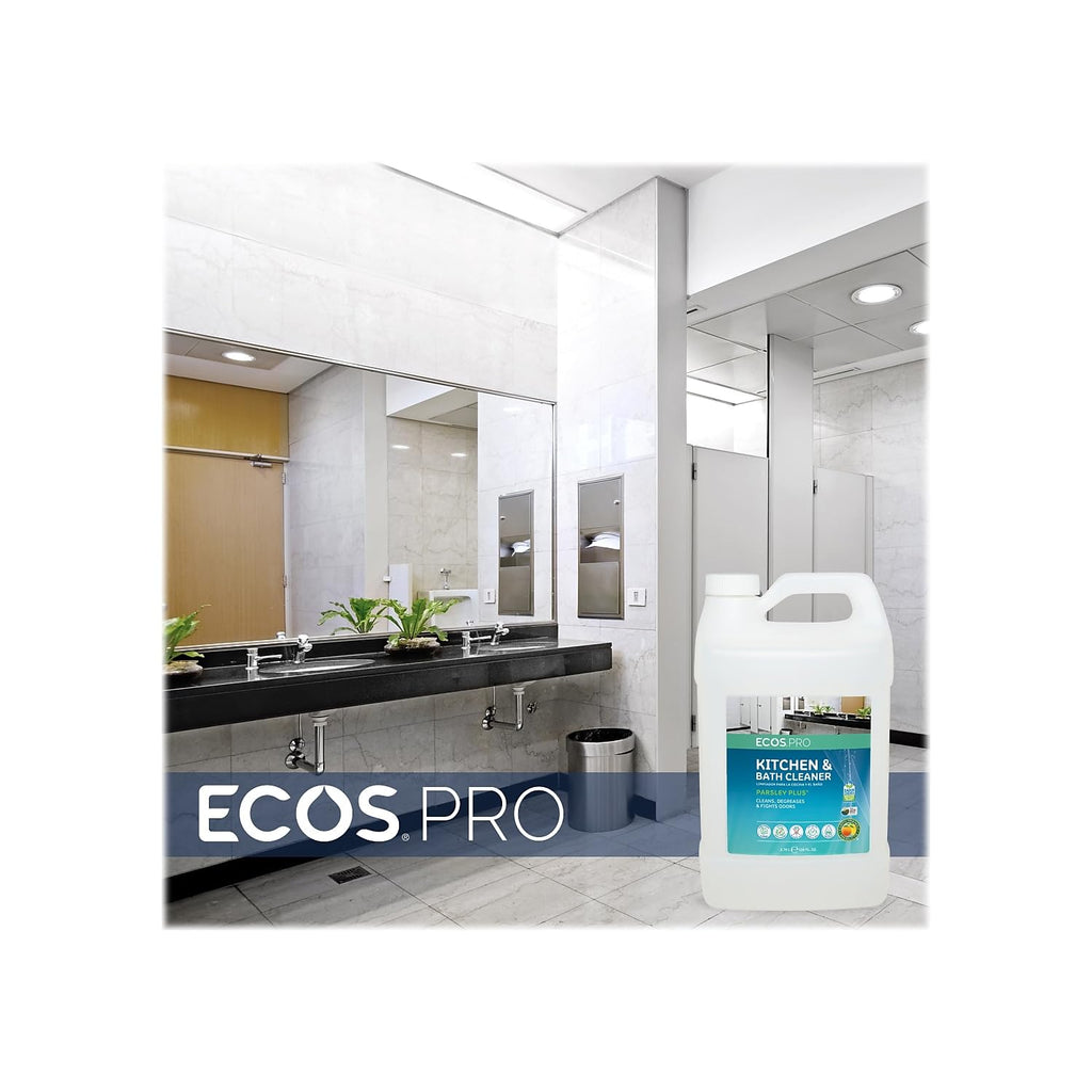 Earth Friendly Products Proline PL9746/04 Parsley Plus All-Purpose Kitchen-Bathroom Cleaner-Degreaser, 1 gallon Bottles (Case of 4)
