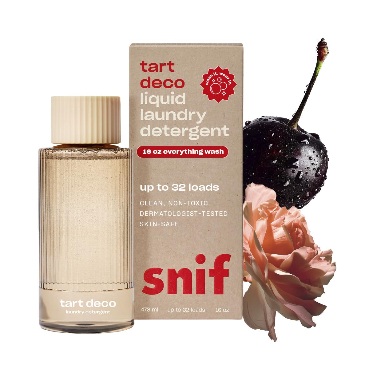 Snif Laundry Detergent, Clean and Crisp Scents, Non-Irritating to Skin, Clean, Non-Toxic, Vegan, Cruelty Free