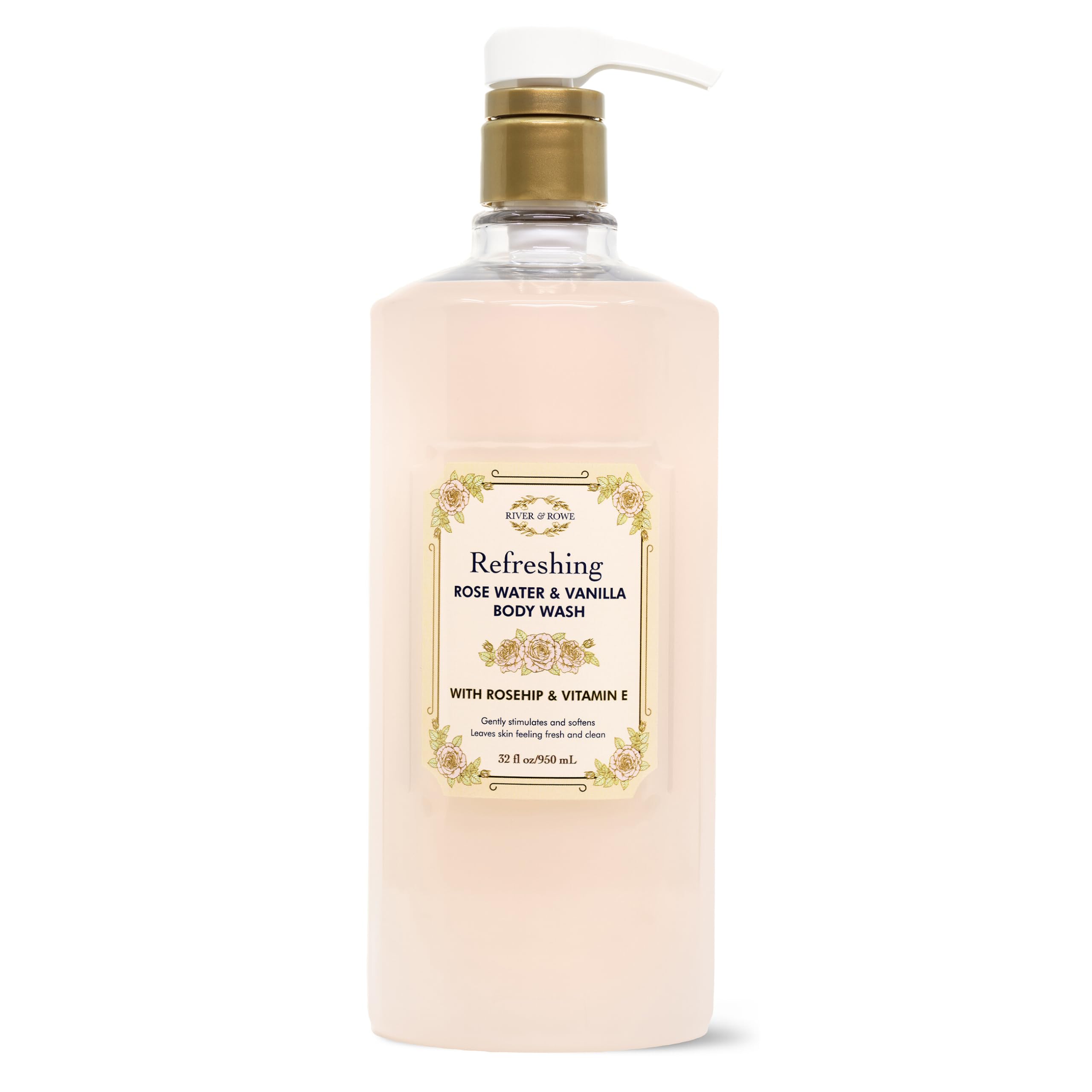 RIVER & ROWE Body Wash Range – Nourishing & Refreshing – pH Balanced, Natural Exfoliants, for All Skin Types