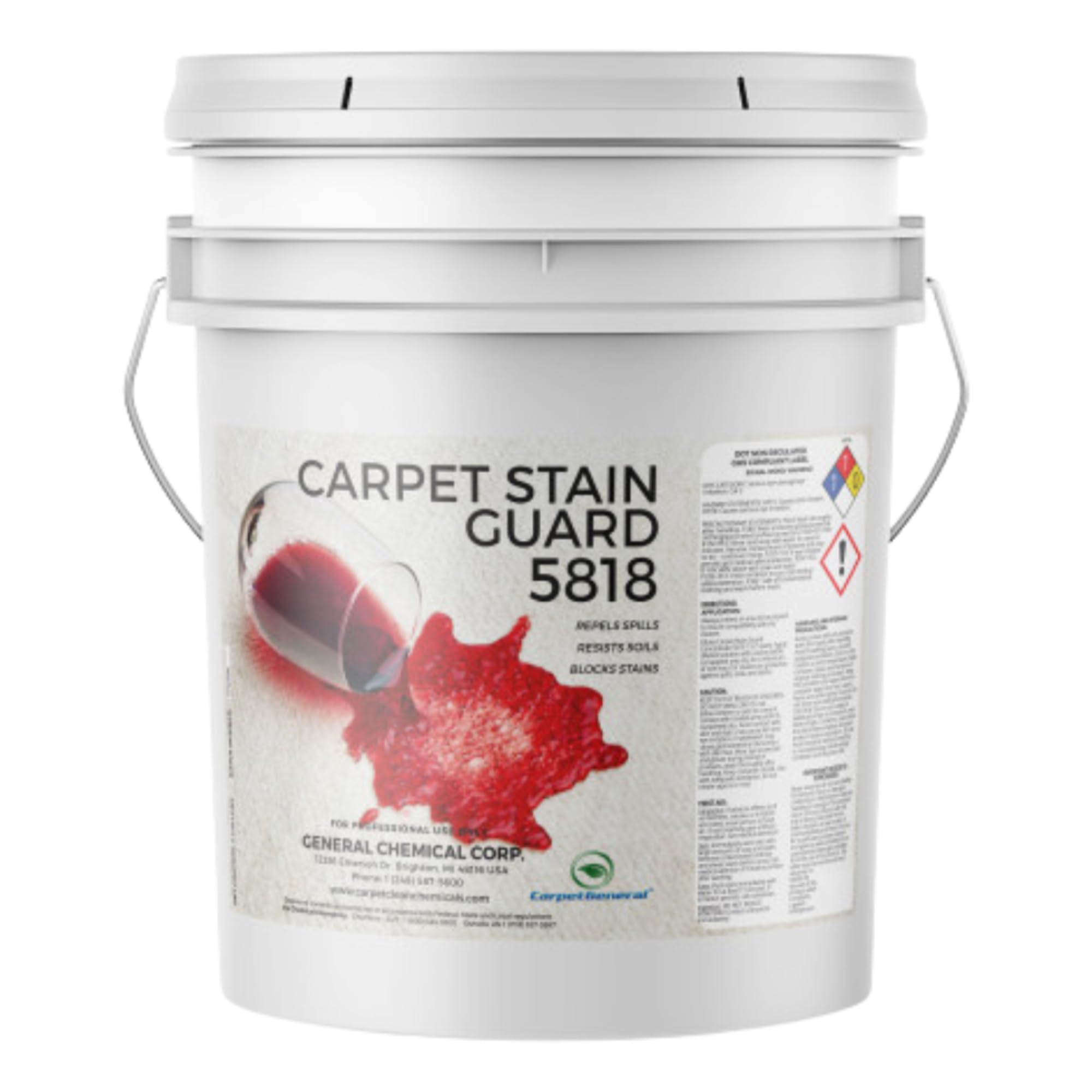 General Chemical Fabric Protector & Stain Shield - Ultra Concentrated Fabric Protector for Carpets, Rugs, Upholstery, Drapes & More - Carpet Stain Guard 5818 - for Outdoor & Indoor Use