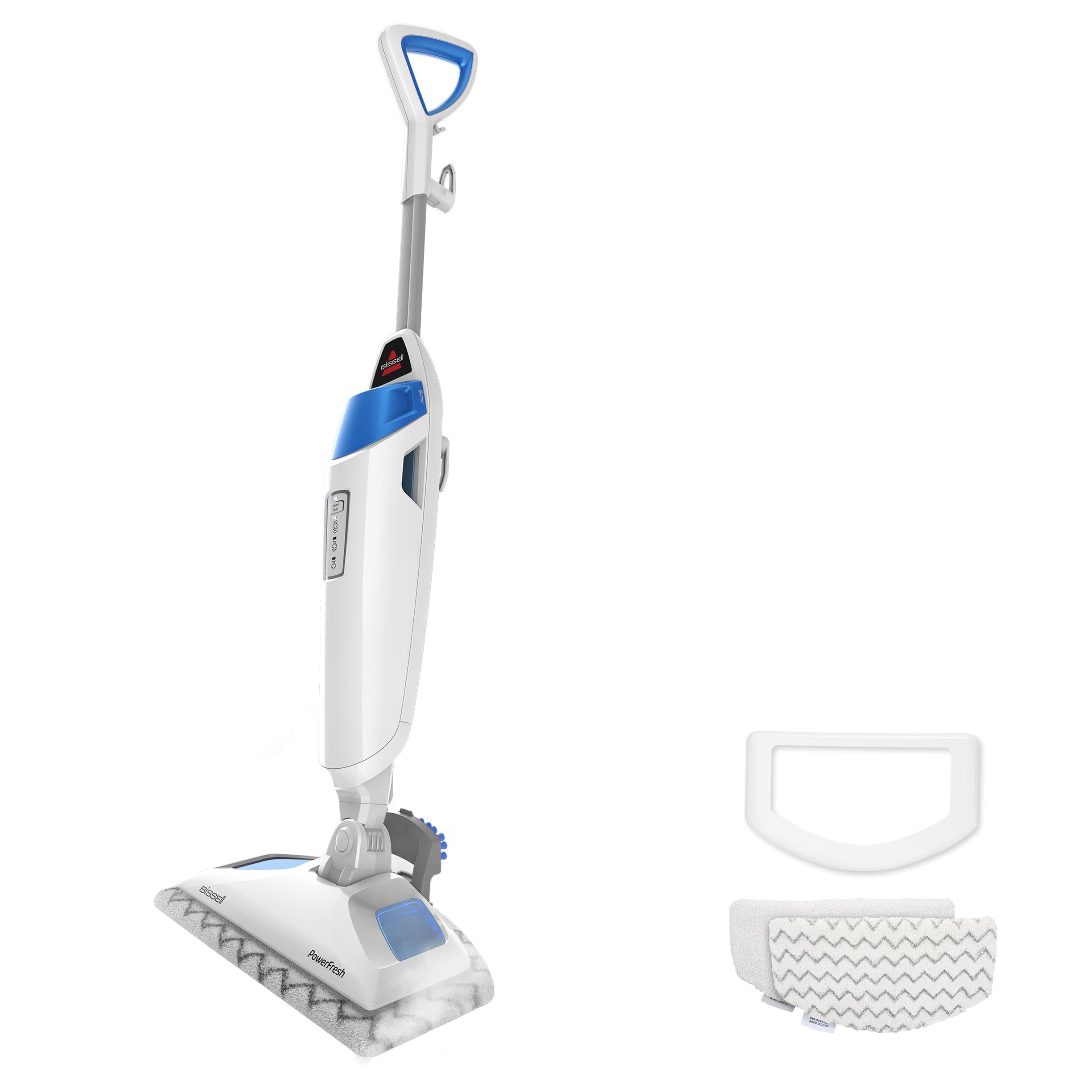 BISSELL Steam Mop 1940A PowerFresh Floor Steam Cleaner for Hard Wood & Tile with Natural Sanitization, Easy Scrubber, Variable Steam