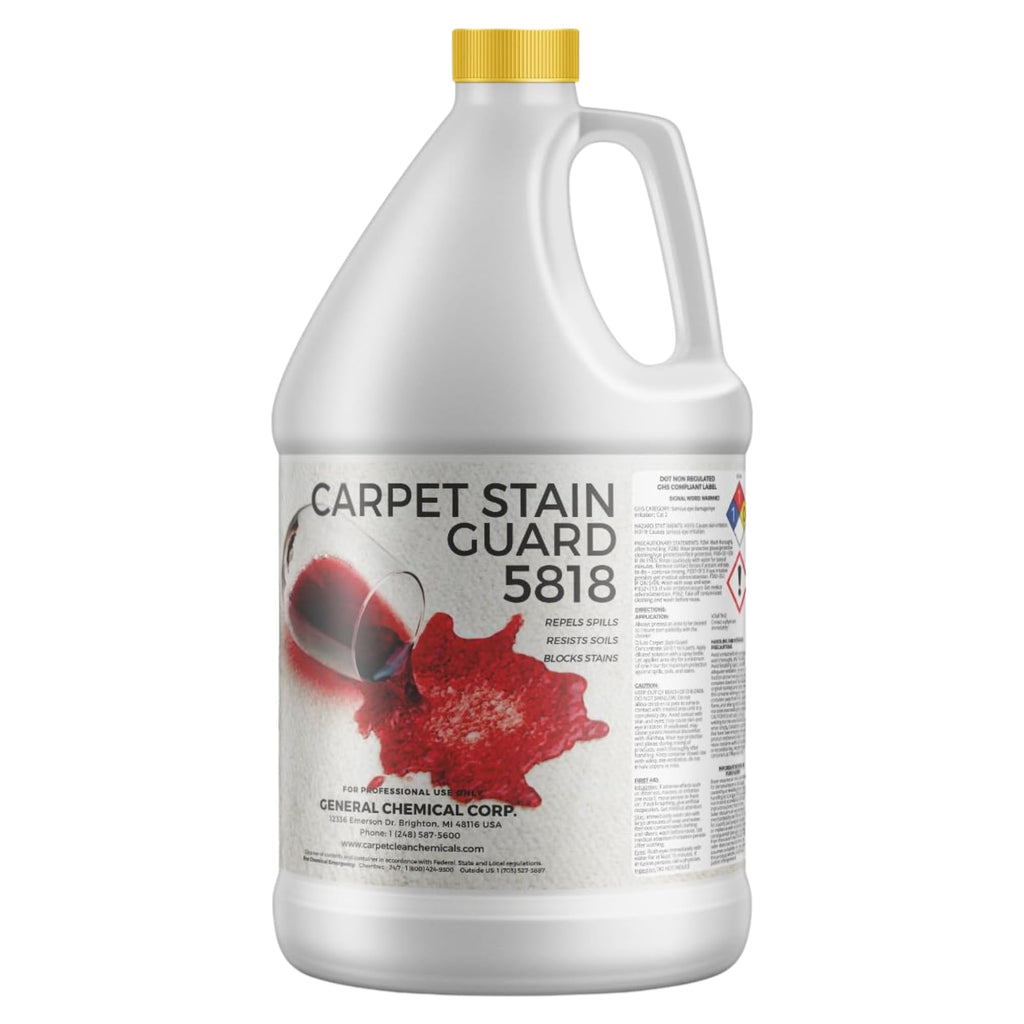 General Chemical Fabric Protector & Stain Shield - Ultra Concentrated Fabric Protector for Carpets, Rugs, Upholstery, Drapes & More - Carpet Stain Guard 5818 - for Outdoor & Indoor Use