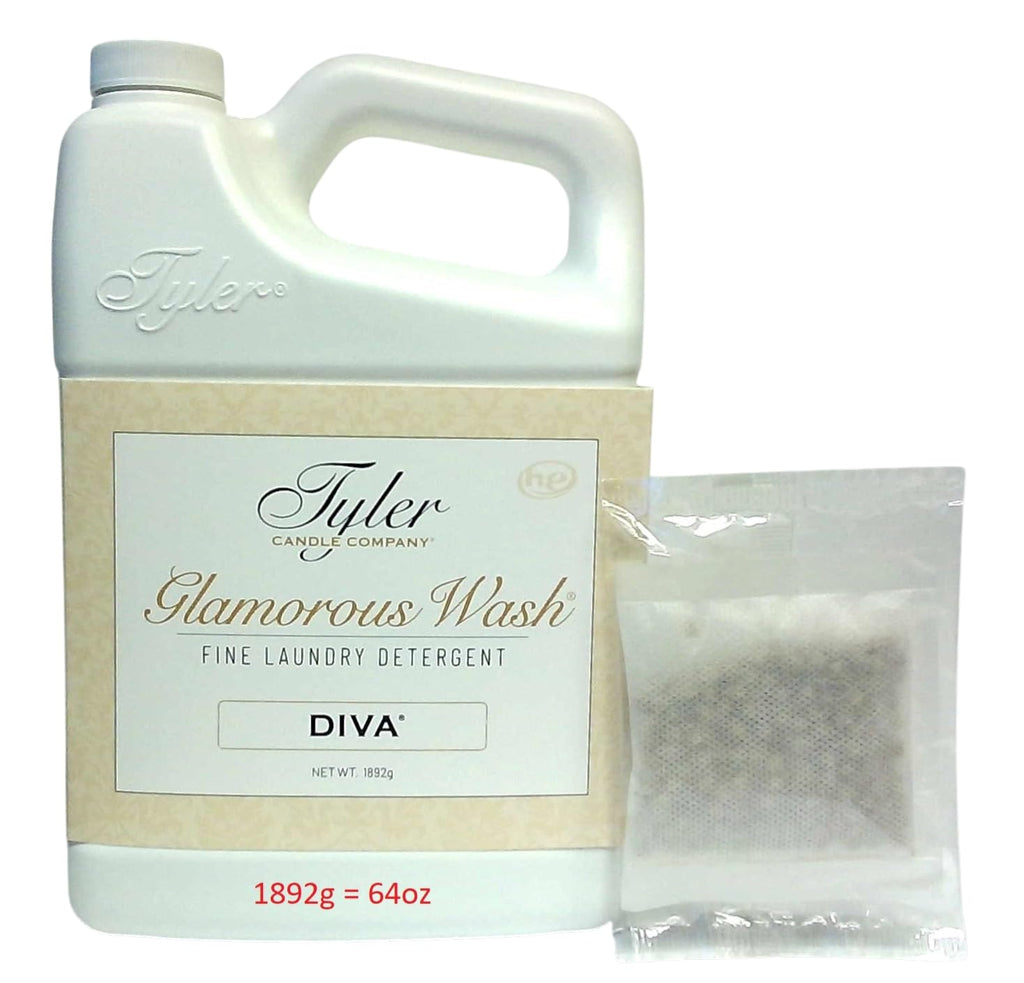 Tyler Gallon Glam Wash Laundry Detergent, Diva 128 Fl Oz (Pack of 1)