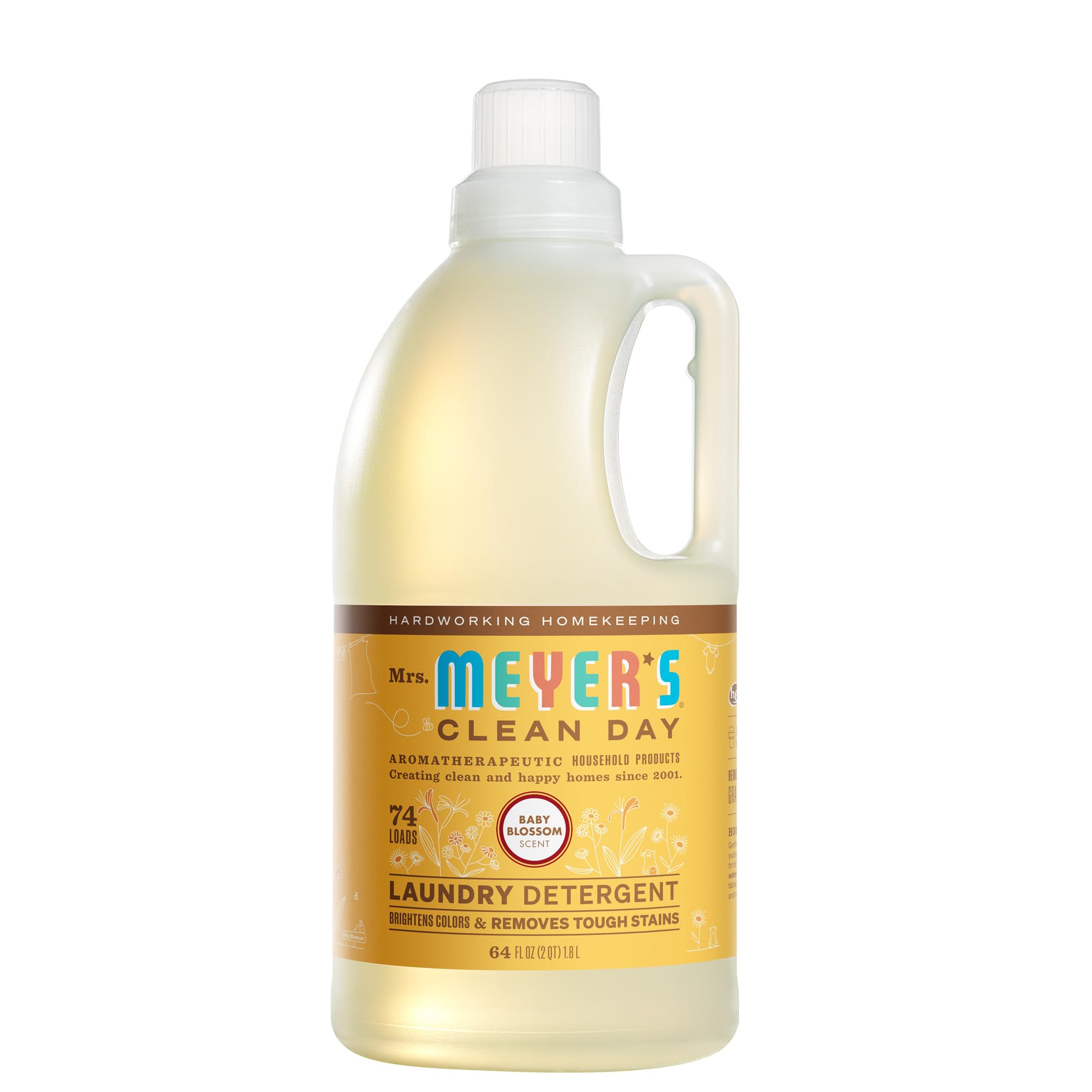 Mrs. Meyer’s Clean Day Lavender Laundry Detergent Concentrated Loads Per Bottle