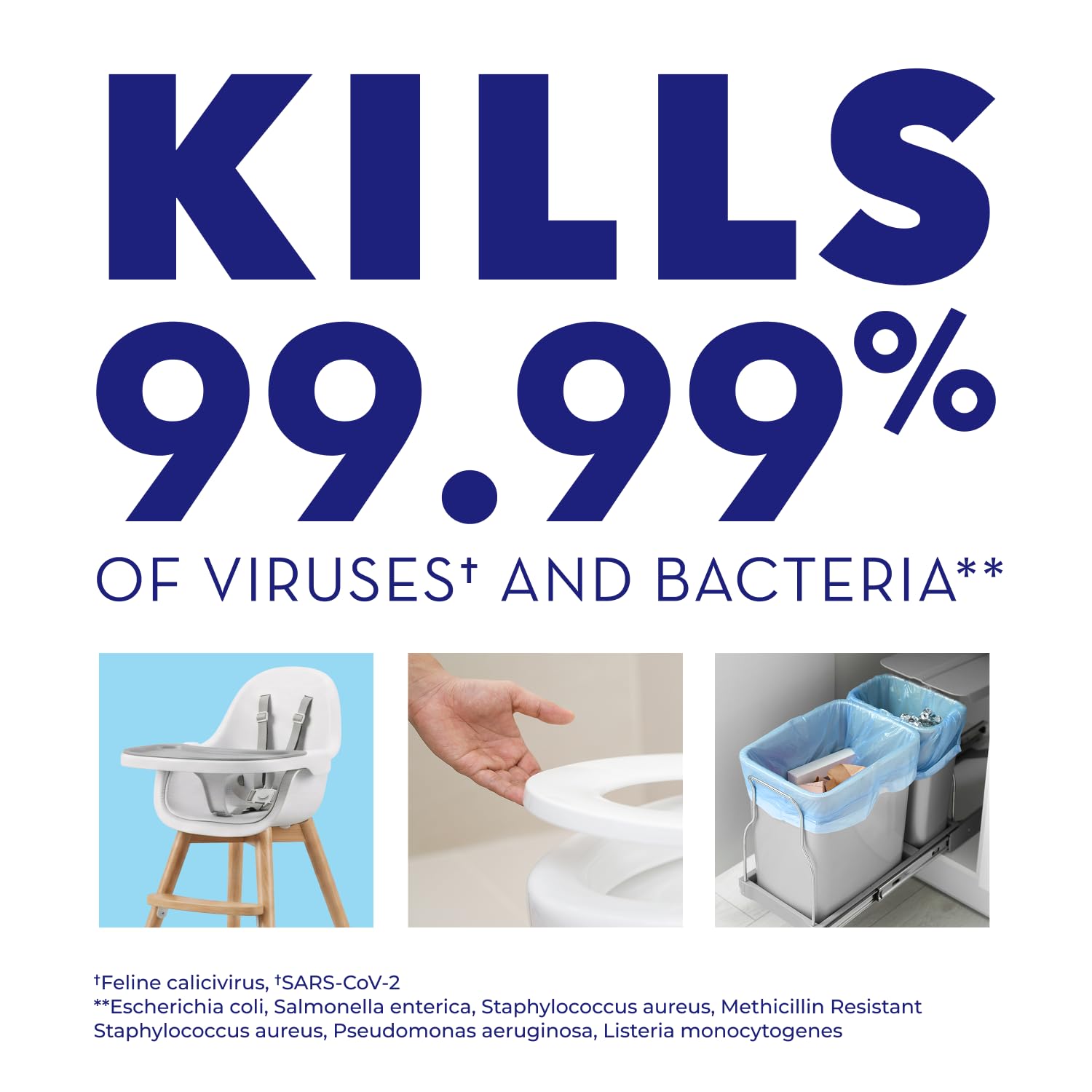 Wondercide Multi-Surface Disinfectant Spray Kills 99.99% Viruses & Bacteria