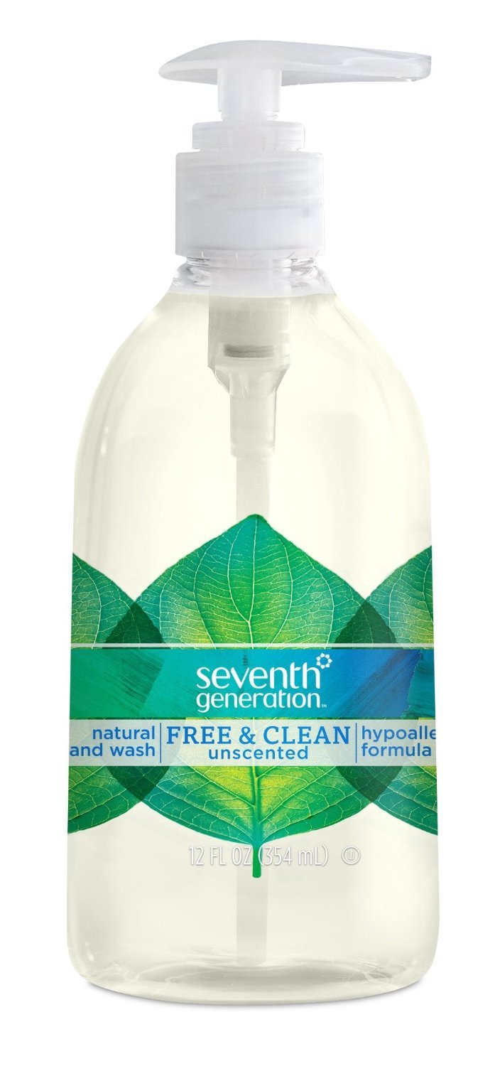 Seventh Generation Free&Clean All Liquid Bottle Hands Unisex Adult Softening skin cleaning agent