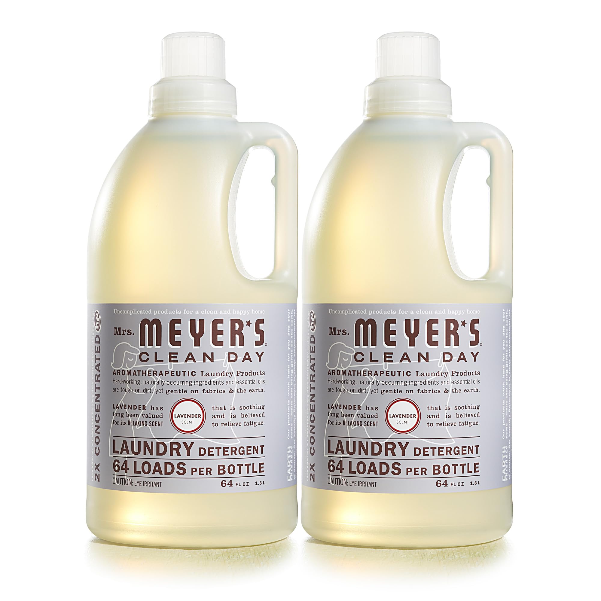 Mrs. Meyer’s Clean Day Lavender Laundry Detergent Concentrated Loads Per Bottle