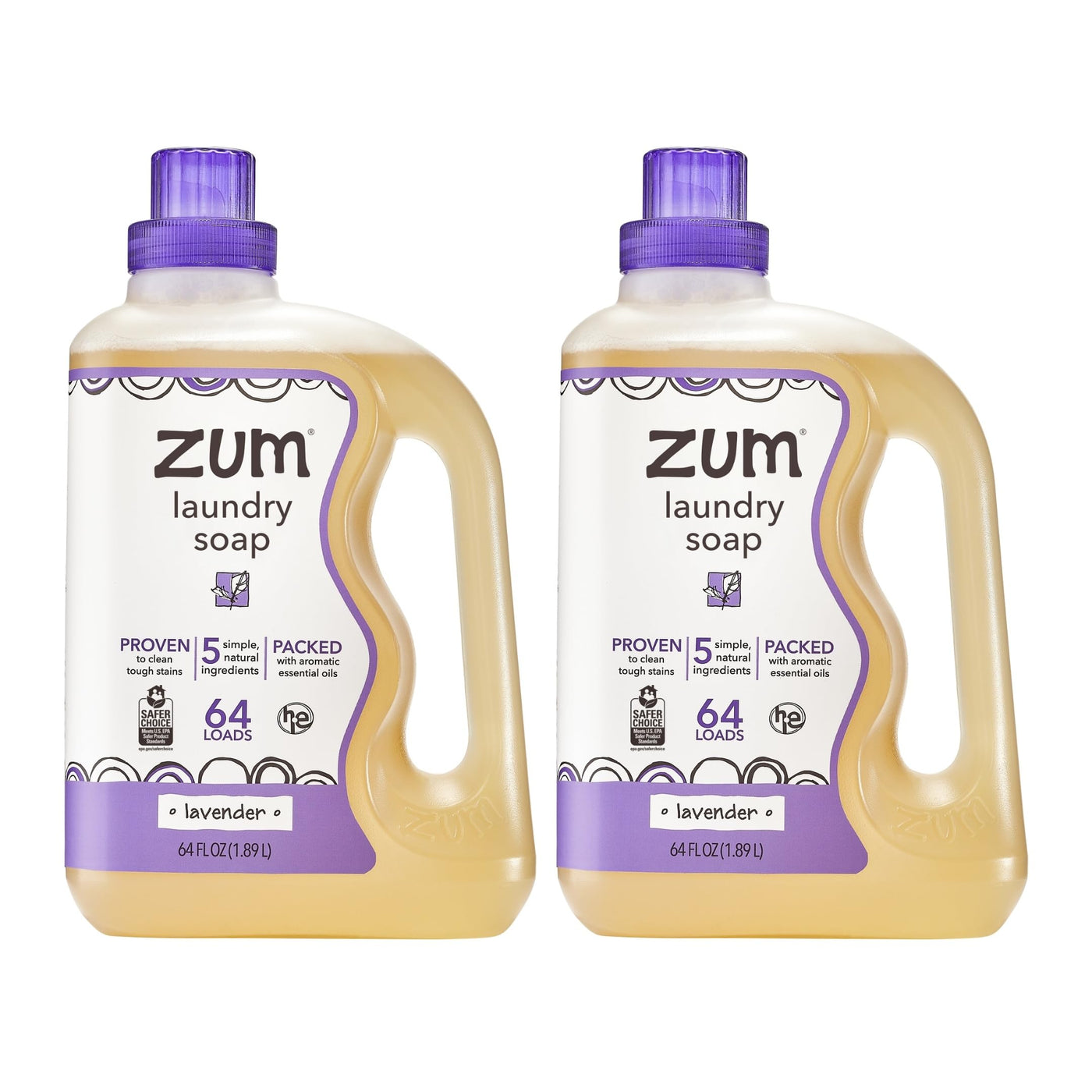 Plant-Based Lavender Laundry Soap