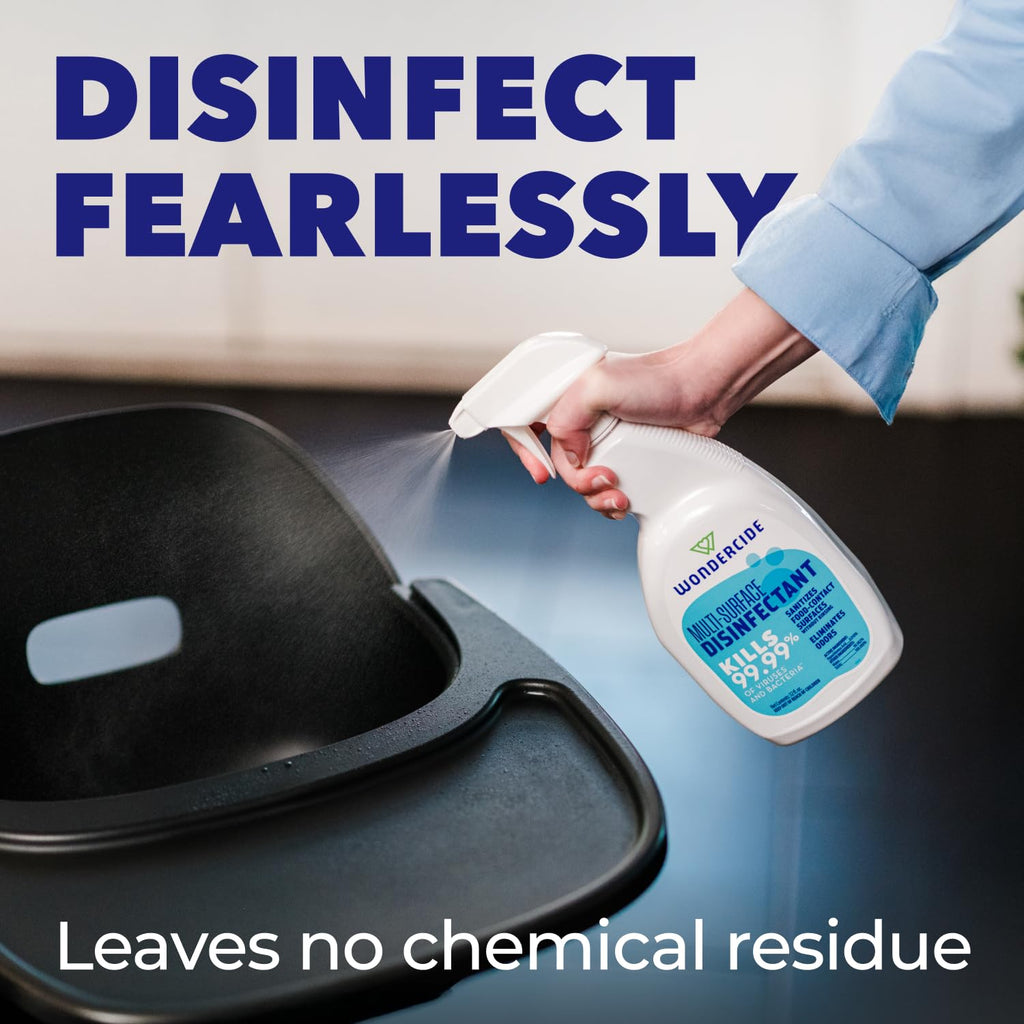 Wondercide Multi-Surface Disinfectant Spray Kills 99.99% Viruses & Bacteria