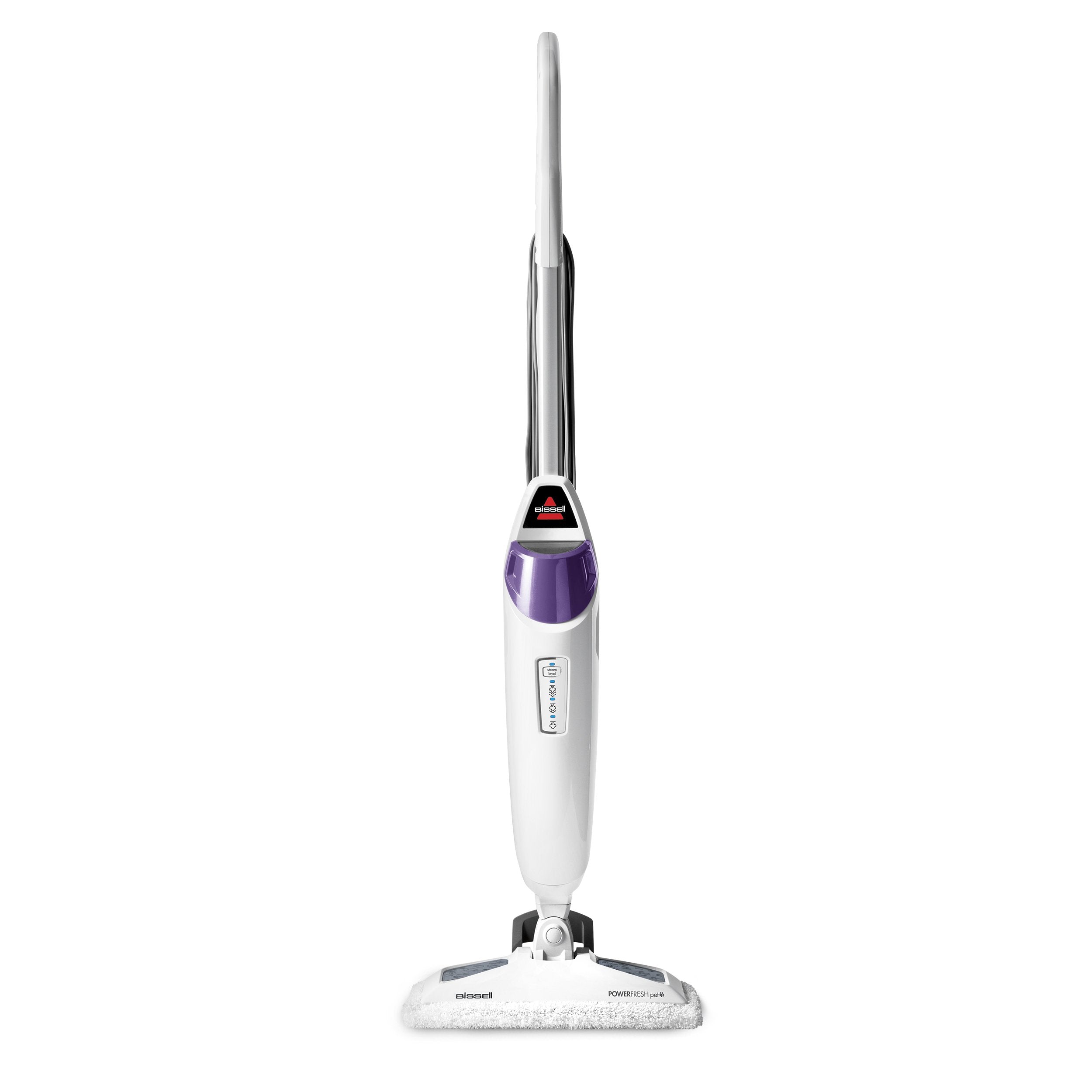 BISSELL Steam Mop 1940A PowerFresh Floor Steam Cleaner for Hard Wood & Tile with Natural Sanitization, Easy Scrubber, Variable Steam