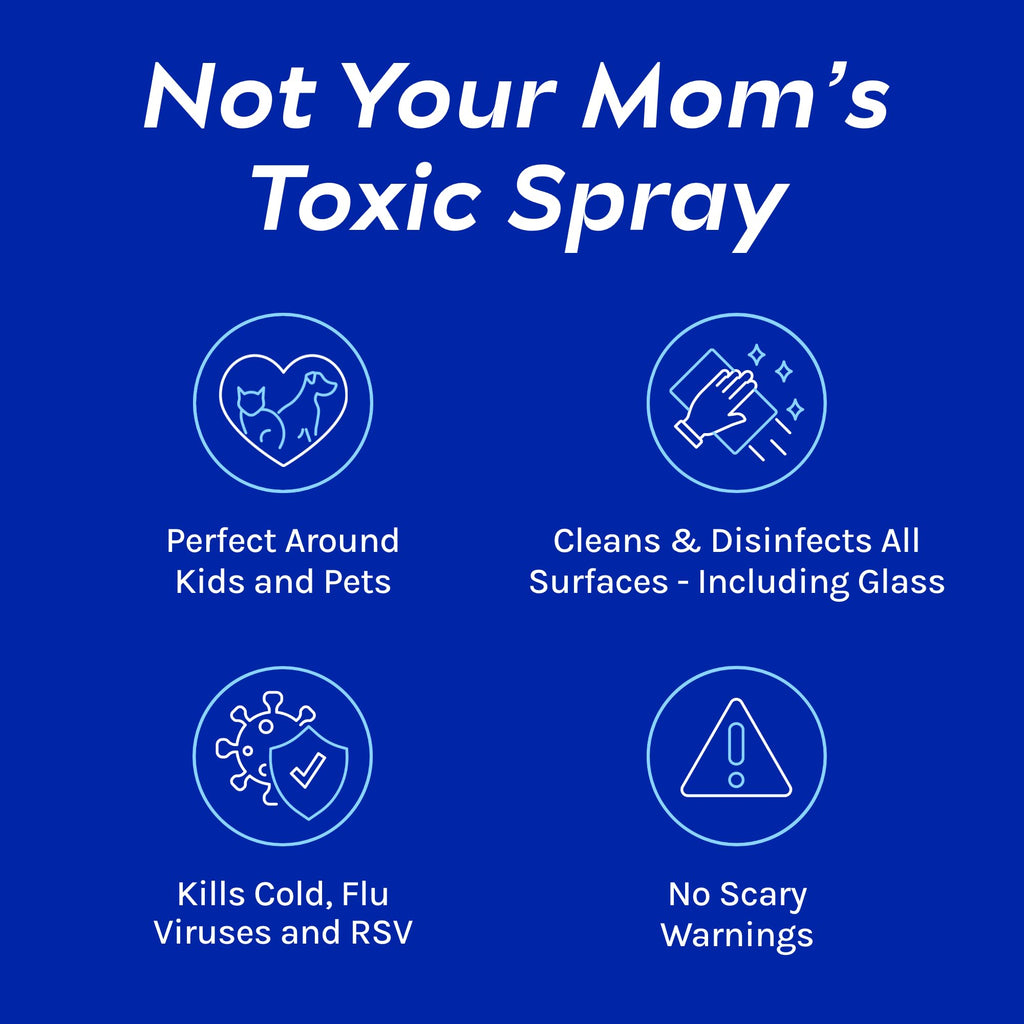 CleanBoss Botanical Disinfectant - 24 oz (Pack of 1) - Multi-Surface Cleaner - Kills 99.9% of Germs + Cold & Flu Viruses - Fresh Thyme Scent - No Rinse on Food Contact Surfaces - Pet Friendly