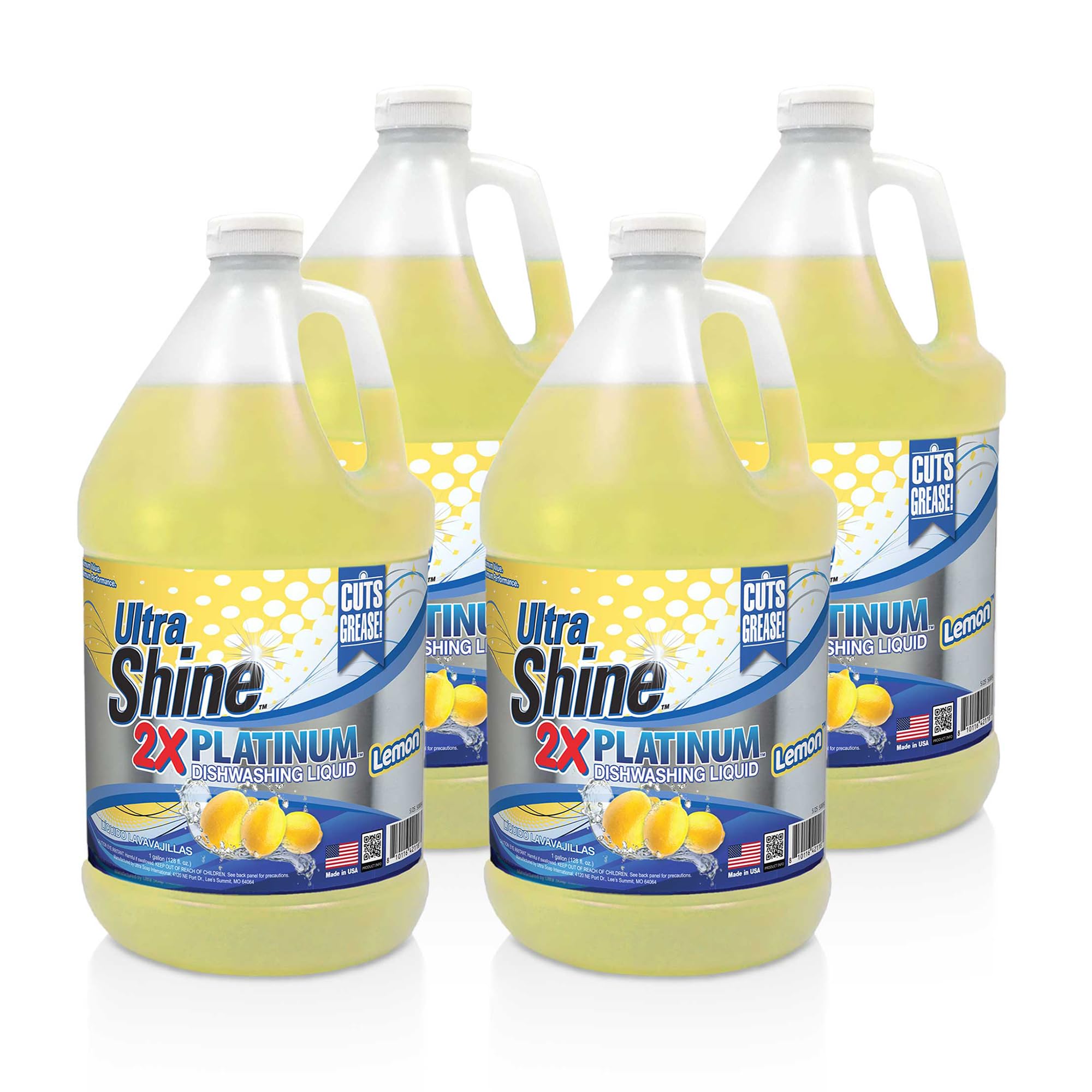 Ultra Shine™ Powerful Grease Remover Dishwashing Soap