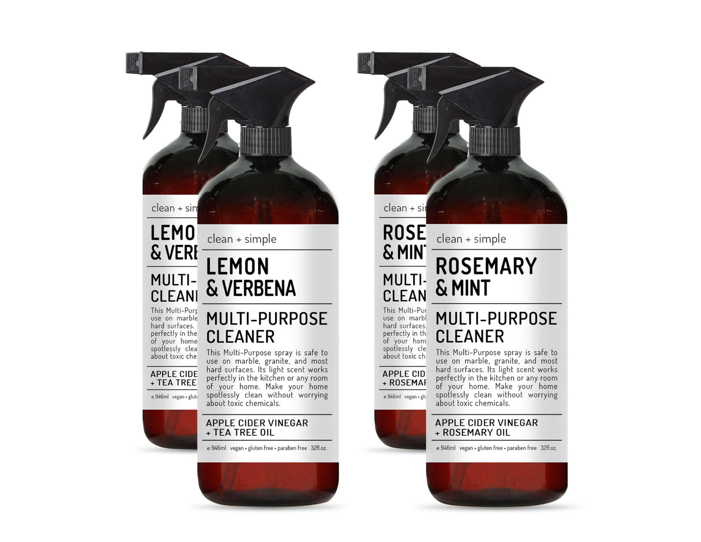 Apple Cider Vinegar Multi-Purpose Cleaner Set
