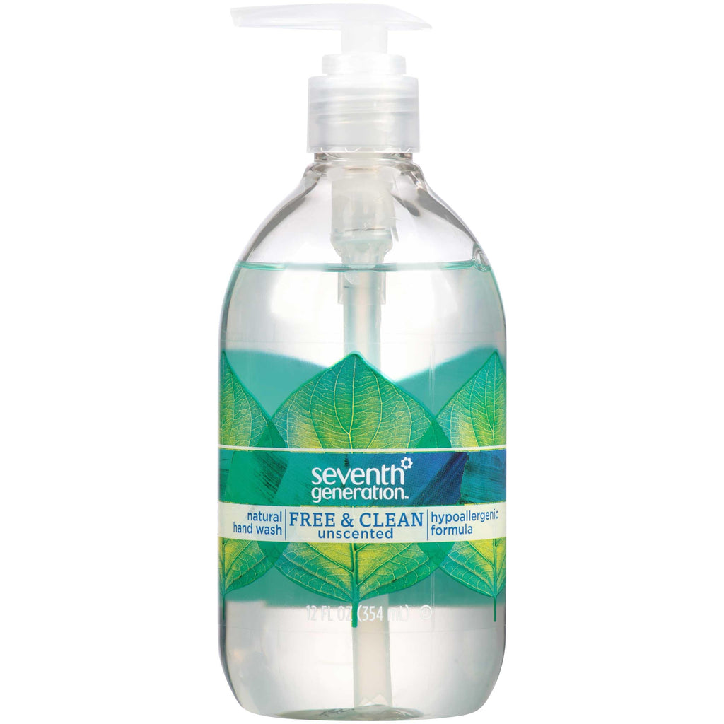 Seventh Generation Free&Clean All Liquid Bottle Hands Unisex Adult Softening skin cleaning agent