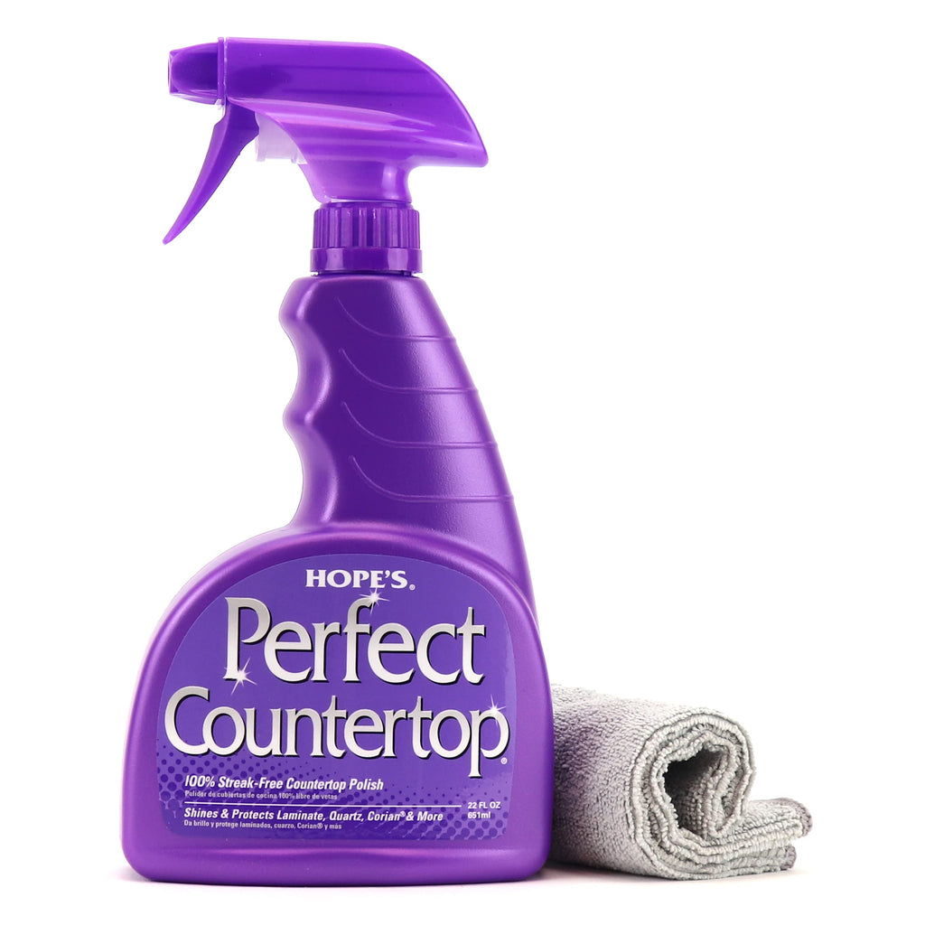 HOPE'S Perfect Countertop Cleaner and Polish 22-Ounce