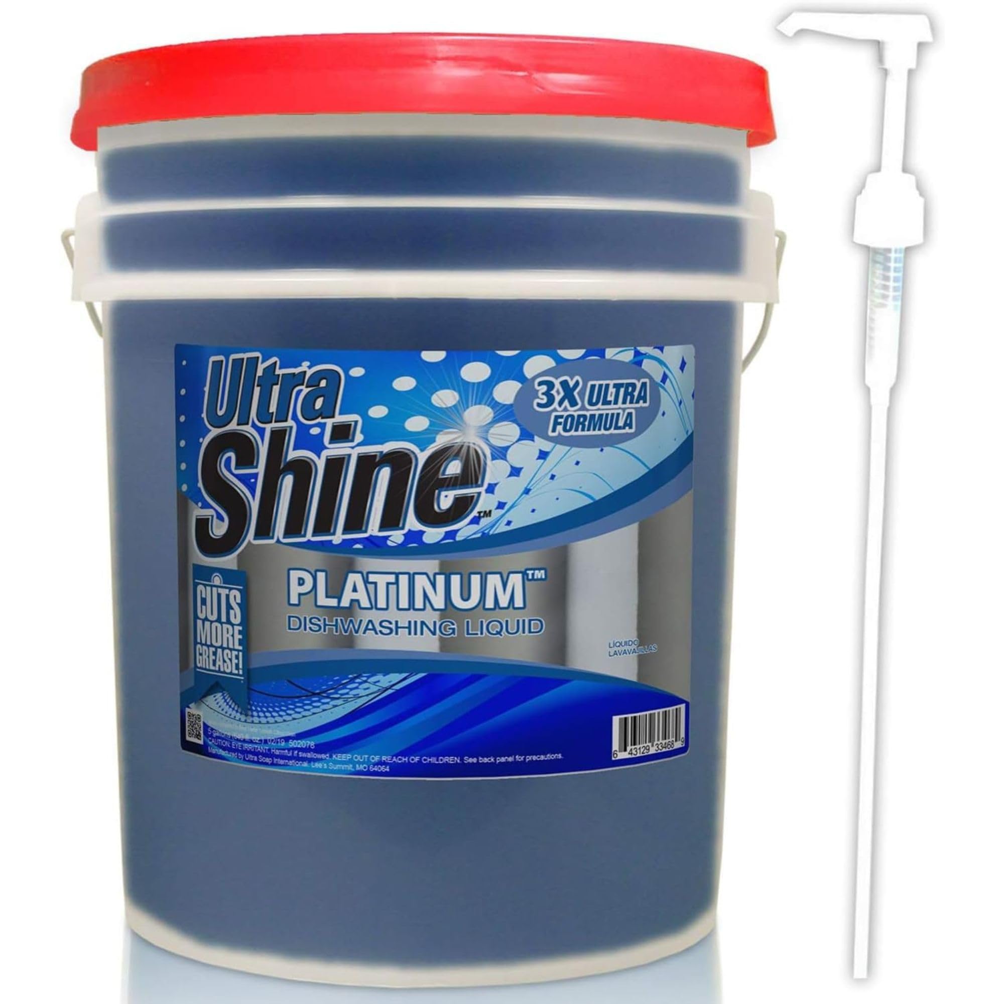 Ultra Shine™ Powerful Grease Remover Dishwashing Soap