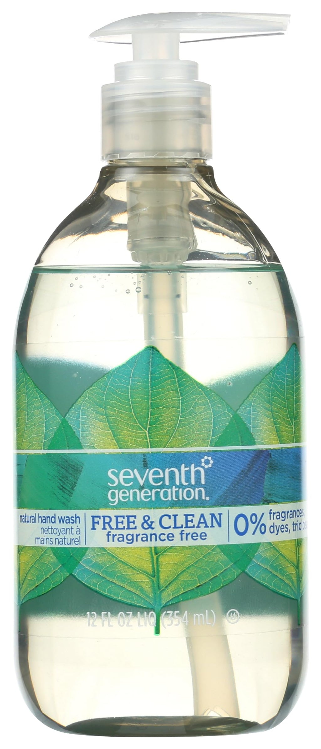 Seventh Generation Free&Clean All Liquid Bottle Hands Unisex Adult Softening skin cleaning agent