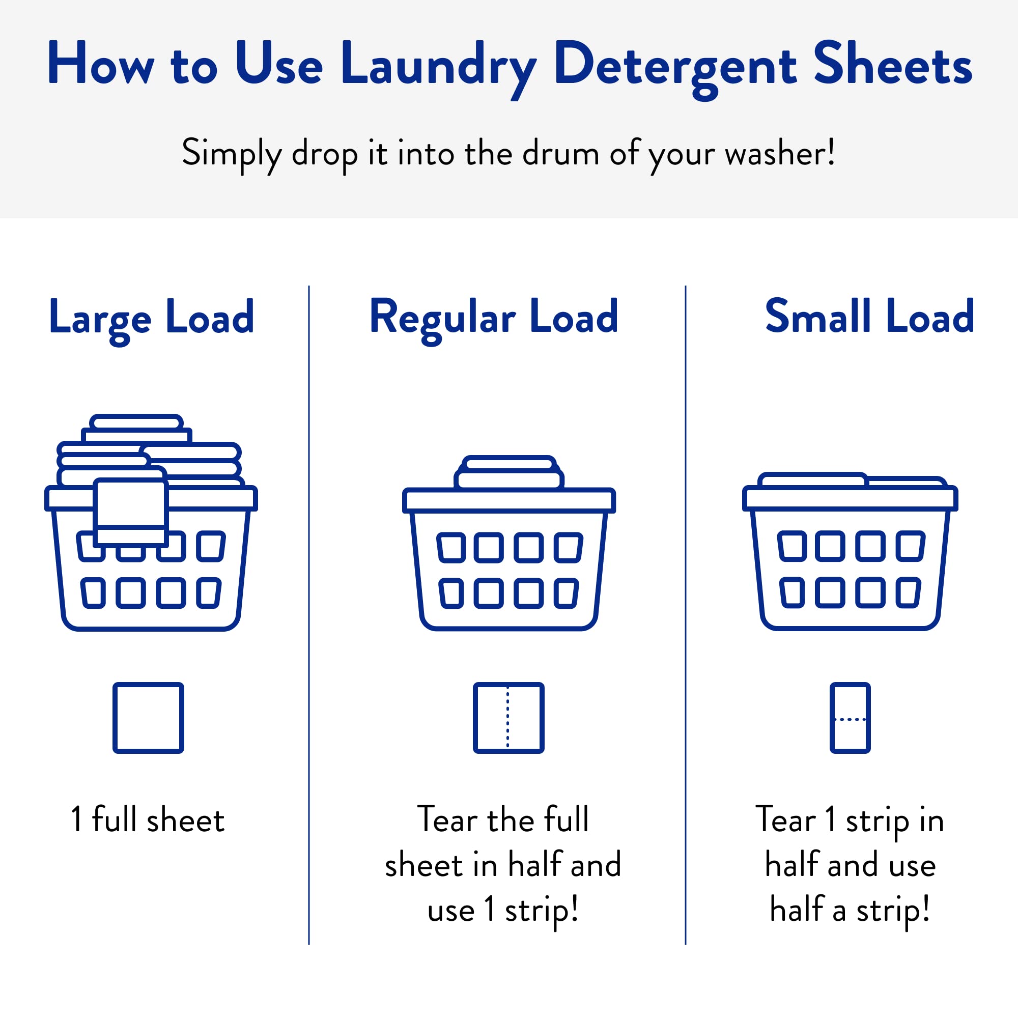 Clean People Laundry Detergent Sheets- Recyclable Packaging, Hypoallergenic, Stain Fighting, Works with All Machines including HE