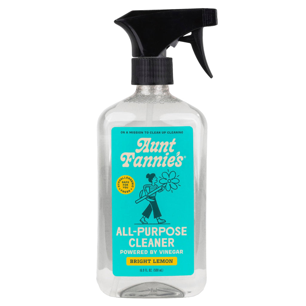 Aunt Fannie's All Purpose Cleaning Vinegar 16.9 Ounces, Multipurpose Surface Spray Cleaner