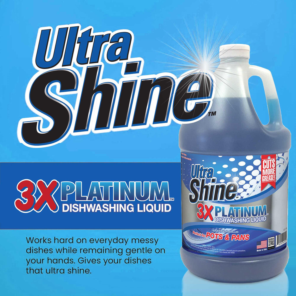 Ultra Shine™ Powerful Grease Remover Dishwashing Soap