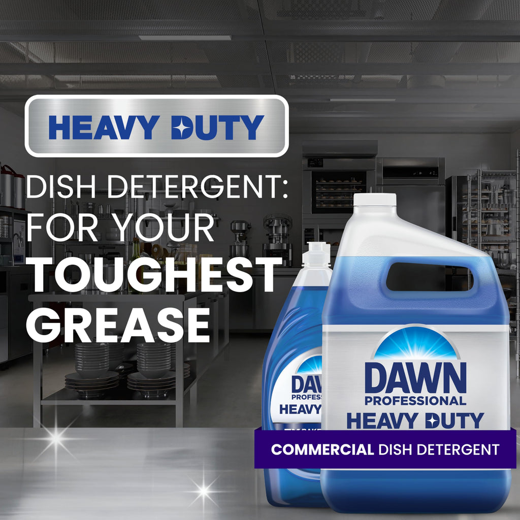 Professional Dawn Heavy Duty Manual Pot and Pan Dish Soap Detergent
