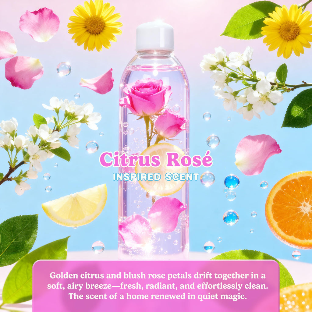 Clean Girl Magic Foam Multi Purpose Cleaner Spray, Pink Foam Bathroom Cleaner, Kitchen Degreaser, Shower Cleaner, Tile, Sink, Glass, Countertop & Floor Cleaning Spray, Grease + Grime Remover 500ml