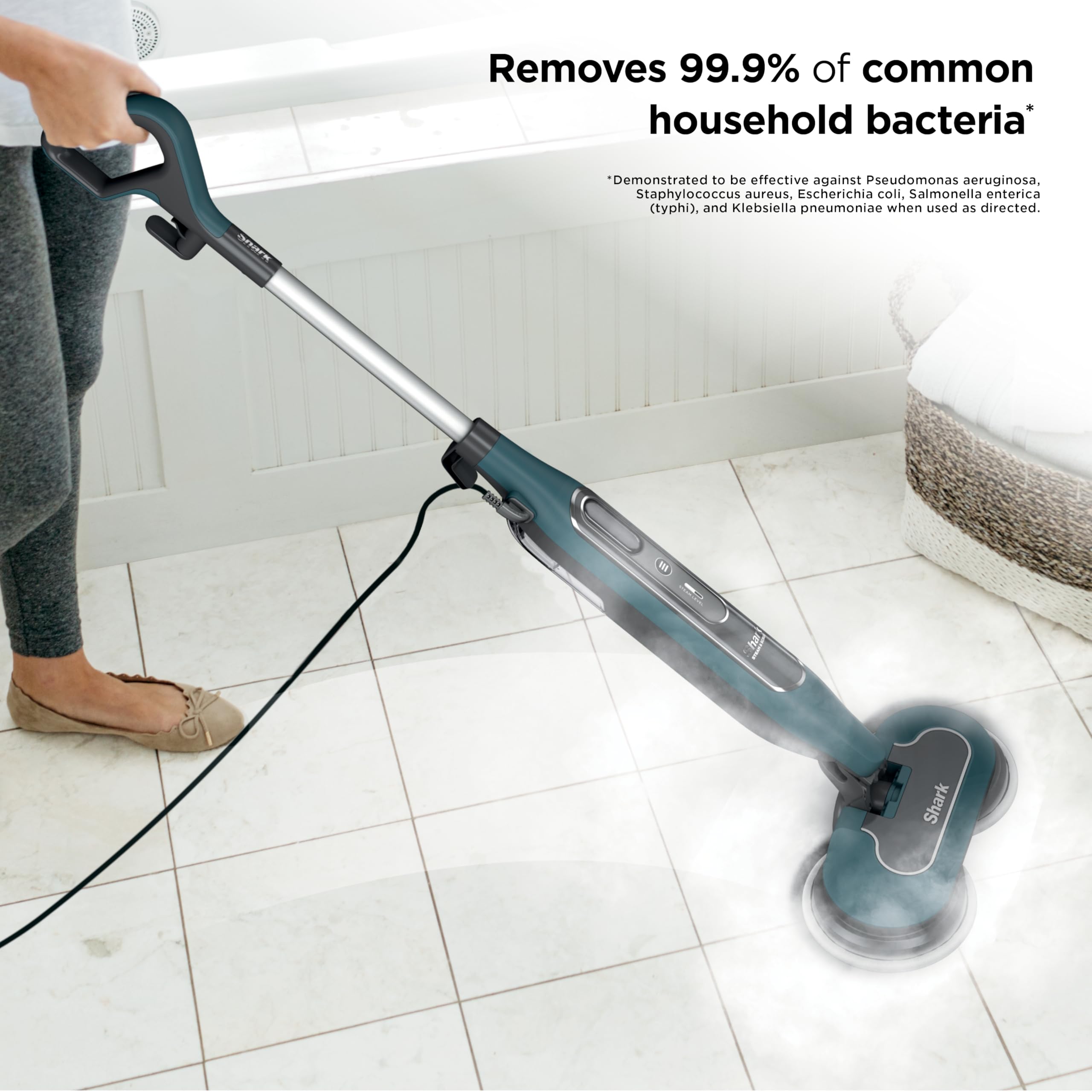 Shark Steam & Scrub with Steam Blaster Technology All-in-One Hard Floor Steam Mop