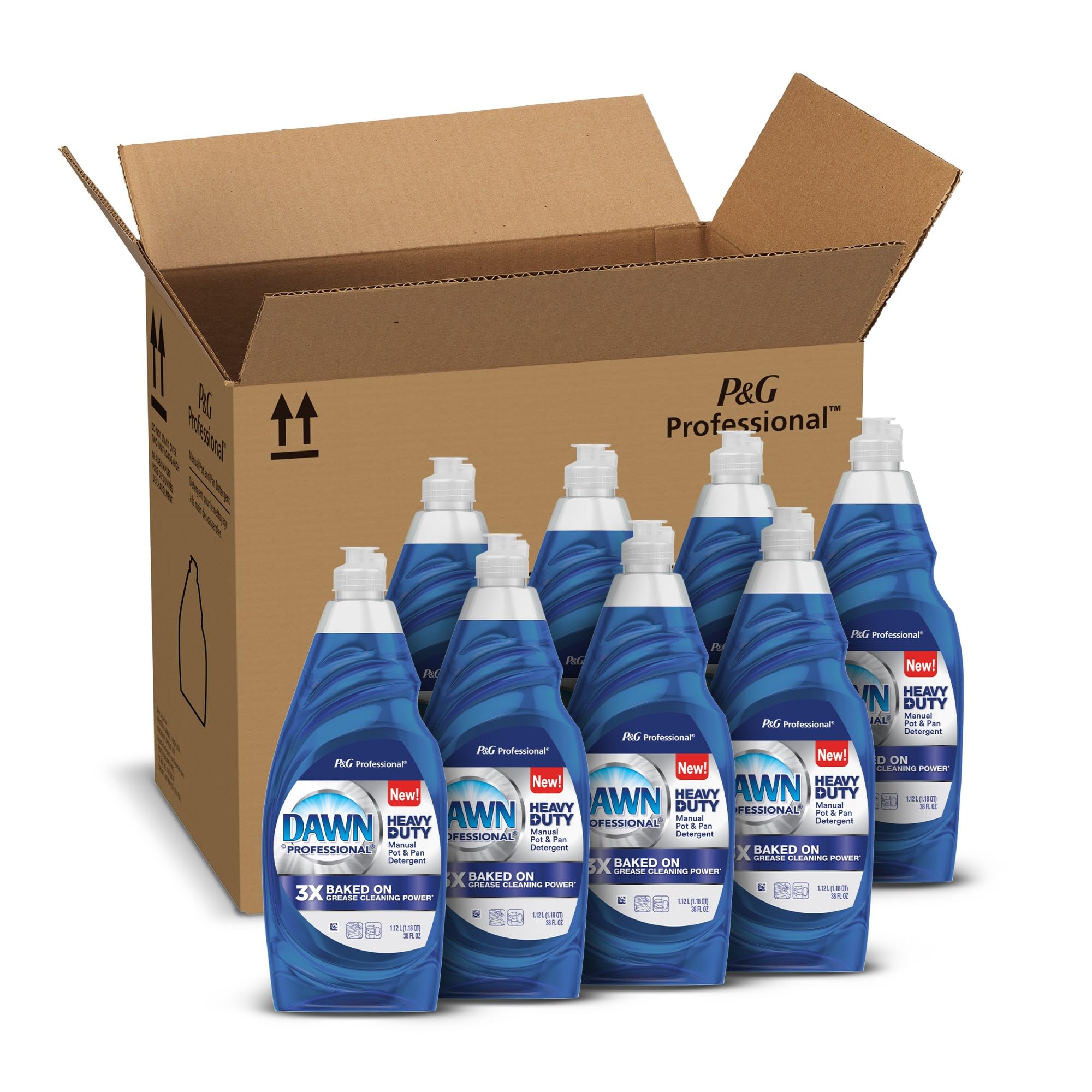 Professional Dawn Heavy Duty Manual Pot and Pan Dish Soap Detergent