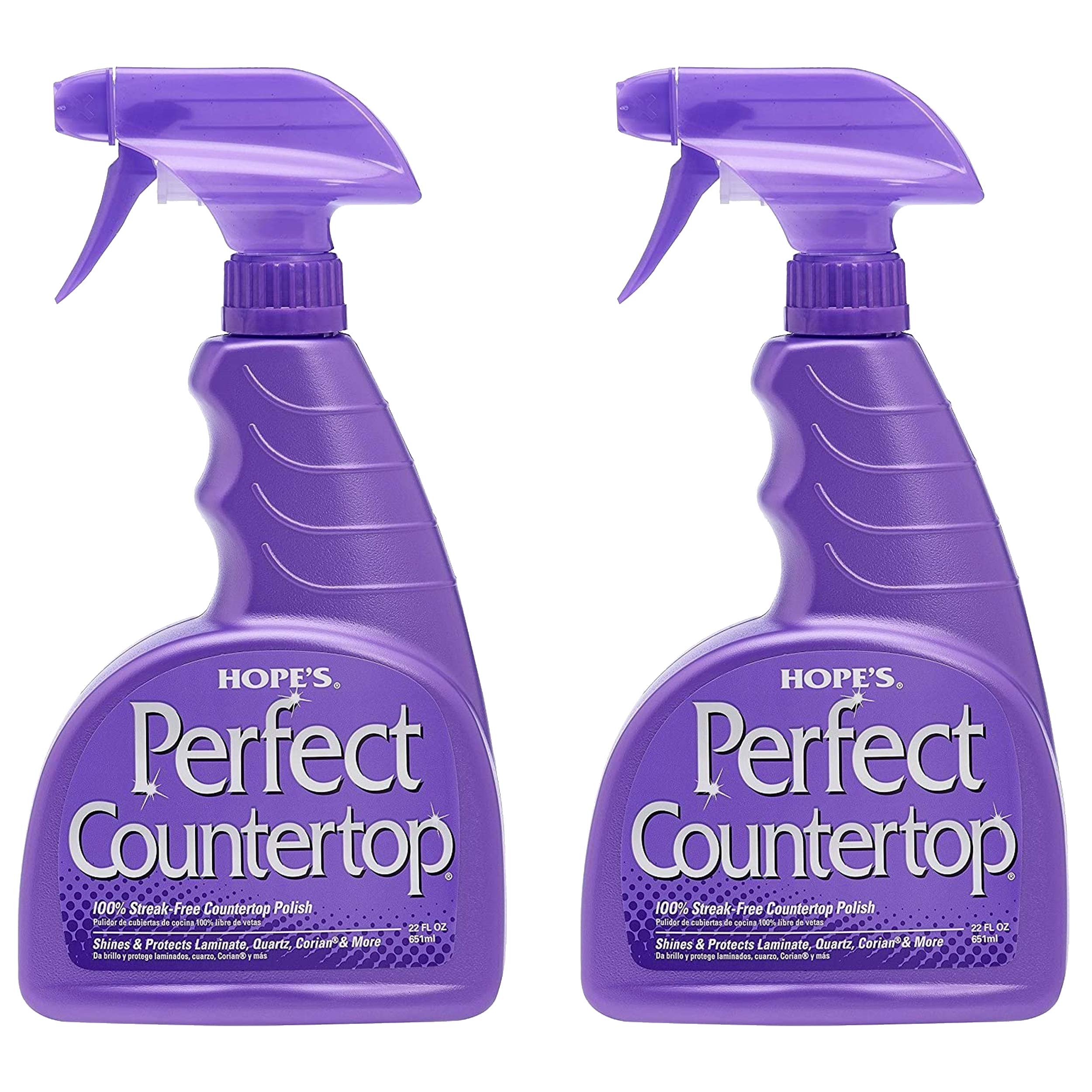 HOPE'S Perfect Countertop Cleaner and Polish 22-Ounce