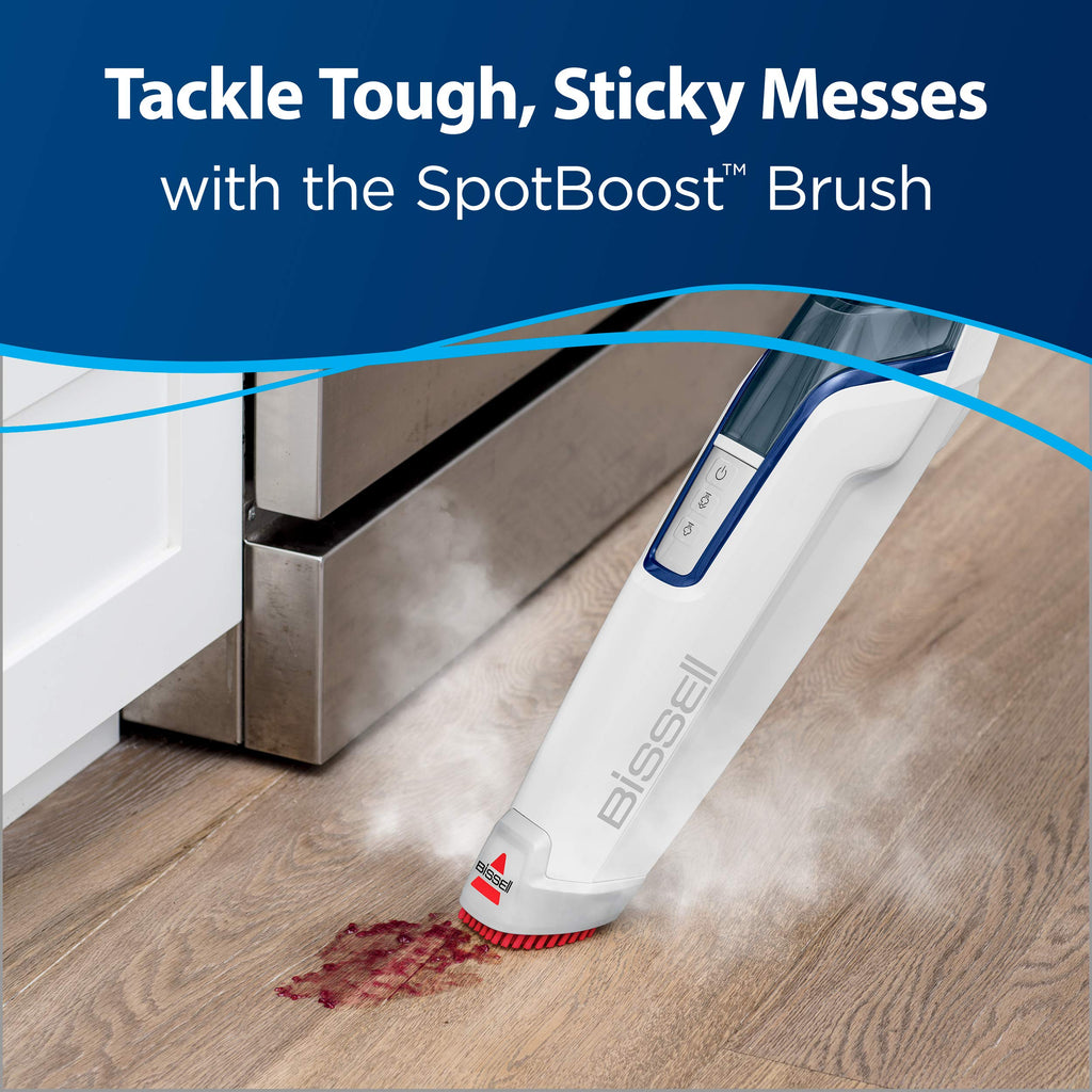 BISSELL Steam Mop 1940A PowerFresh Floor Steam Cleaner for Hard Wood & Tile with Natural Sanitization, Easy Scrubber, Variable Steam