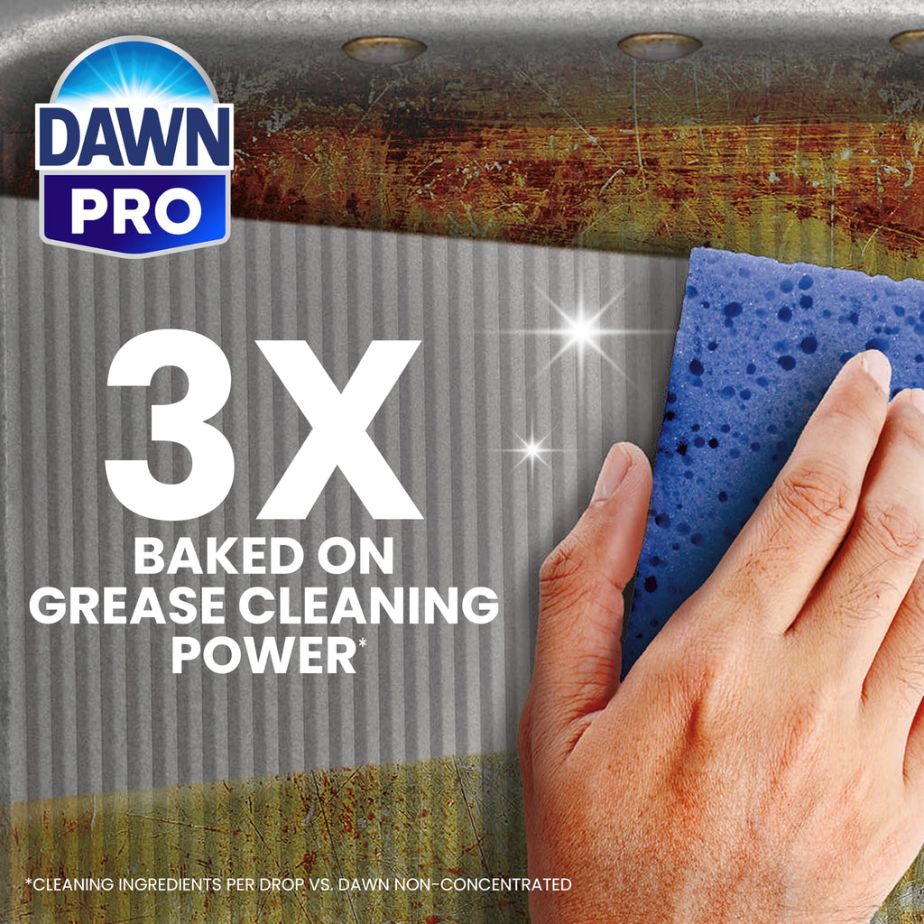Professional Dawn Heavy Duty Manual Pot and Pan Dish Soap Detergent