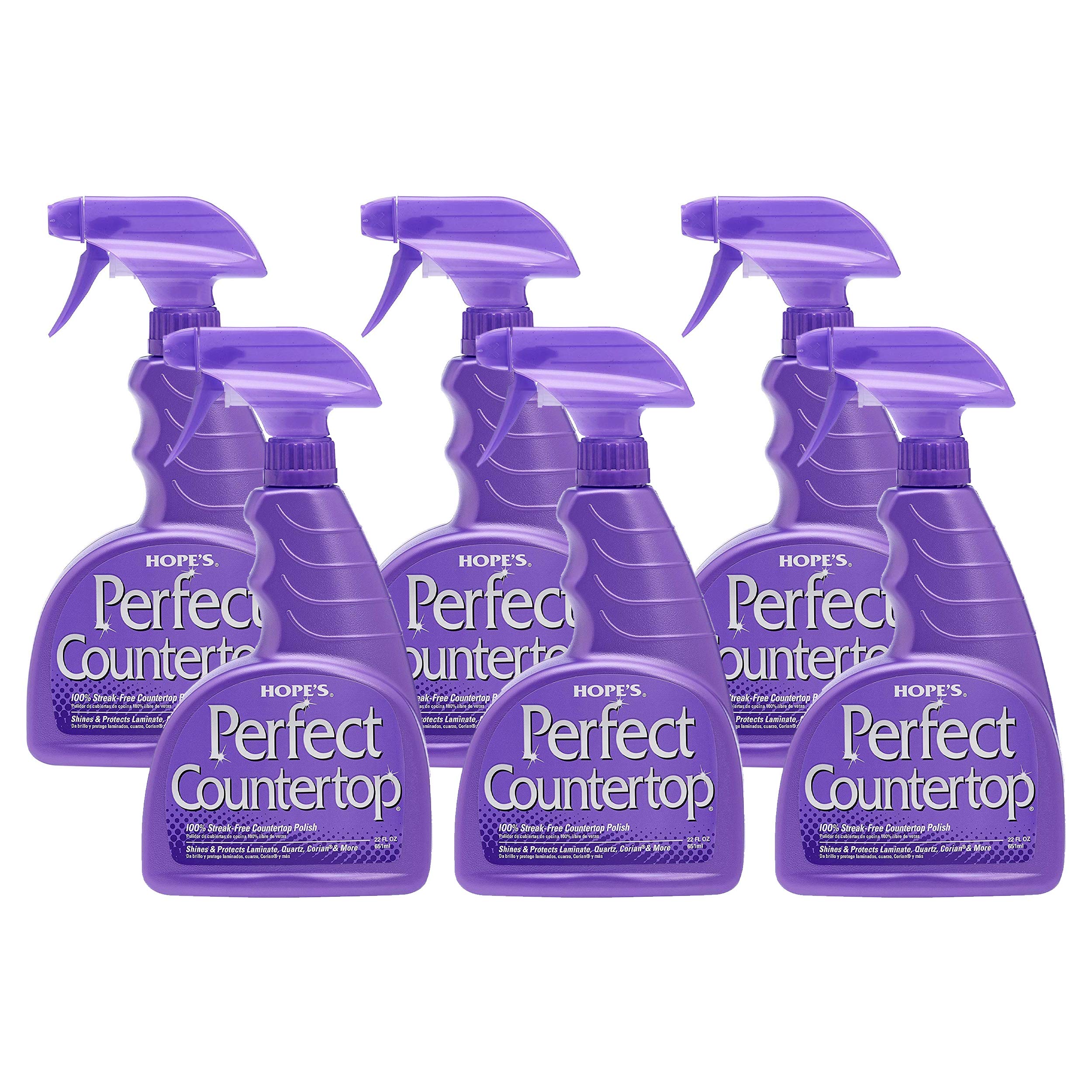 HOPE'S Perfect Countertop Cleaner and Polish 22-Ounce
