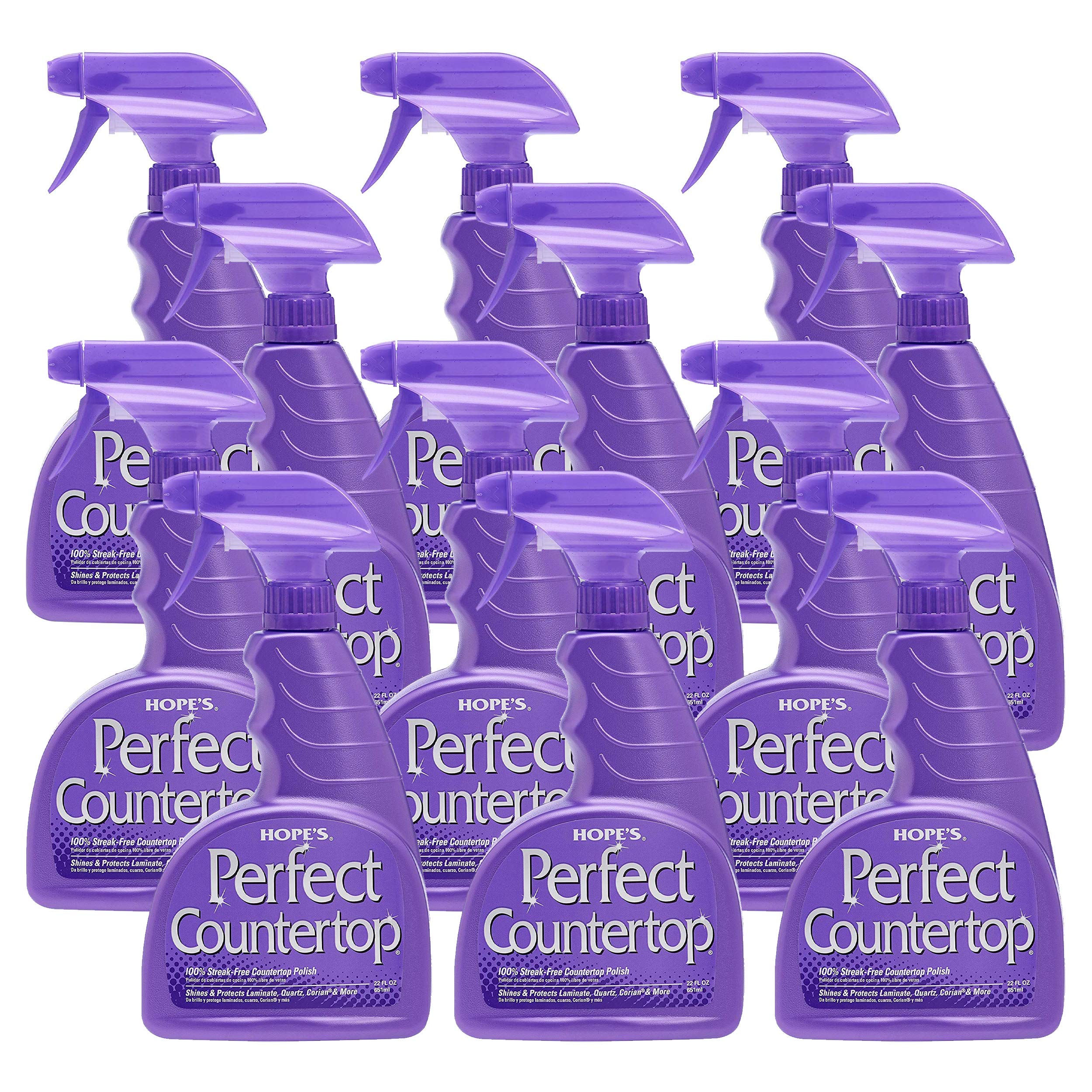 HOPE'S Perfect Countertop Cleaner and Polish 22-Ounce